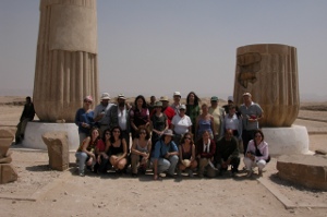 Socios y asociados de la ASADE en Amarna (Egipto Medio)